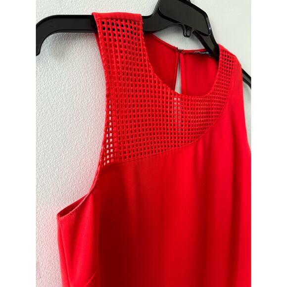 Sachin + Babi Anthropologie Women's Top Sleeveless Tank Red Scarlet Small - Picture 2 of 10